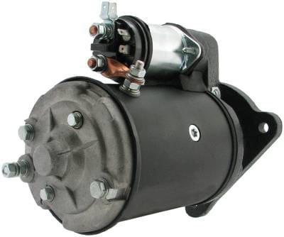 12V Starter Motor Compatible With 1968-1981 180 185 200 Tractor 6-301 Diesel Clockwise Lucas 26363 thumbnail 9