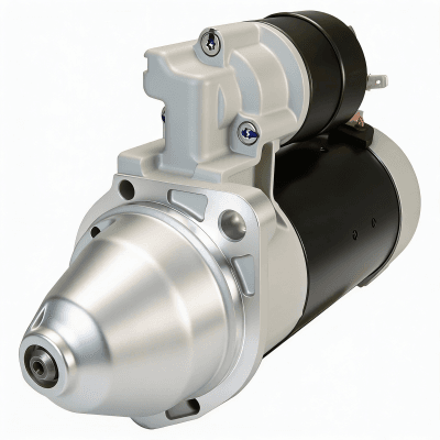 12V Starter Motor Compatible With 1997-2006 Bw124dh-3 Bw124pdh-3 Roller Compactor F3l1011 Diesel thumbnail 2