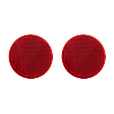 New Pair Of Reflector Lights Compatible With Toyota Corolla 2009-2010 81910-02040 8191002040 thumbnail 3