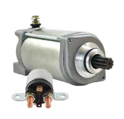 New Starter And Relay Compatible With Bombardier Atv Ds650 Baja Ds650x 711294351 711-294-351 thumbnail 4