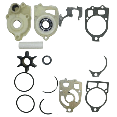 Complete Water Pump Repair Kit Compatible With 1986-1999 Mercury V6 135 150 Hp 2.0L 175 200 Hp 2.4L thumbnail 2