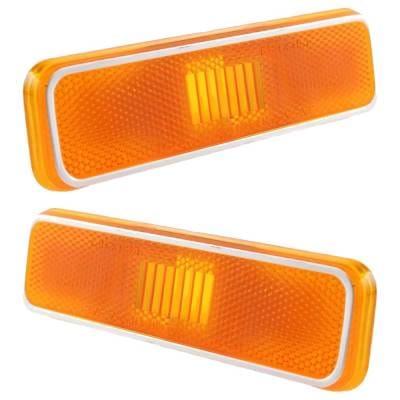 New Pair Of Daytime Running Lights Compatible With Dodge Plymouth 1979 1980 1981 1982 1983 1984 1985 thumbnail 10