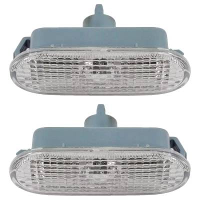 New Pair Of Daytime Running Lights Compatible With Volkswagen Golf Jetta Cabrio Passat 1999 2000 thumbnail 4