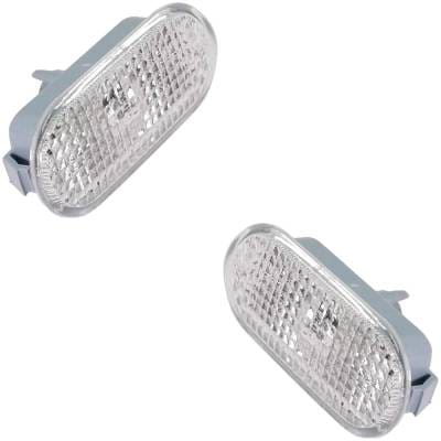 New Pair Of Daytime Running Lights Compatible With Volkswagen Golf Jetta Cabrio Passat 1999 2000 thumbnail 6