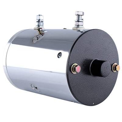 12V Chrome Hydraulic Pump Motor Compatible With Fenner Spx Pro Hopper Lowrider Hydraulic Systems 9 thumbnail 10