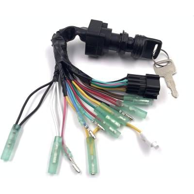 New Ignition Switch Compatible With Yamaha 3 Cyl 4 Stroke 30-40Hp 2012-2017 4 Cyl 4 Stroke 50Hp thumbnail 2