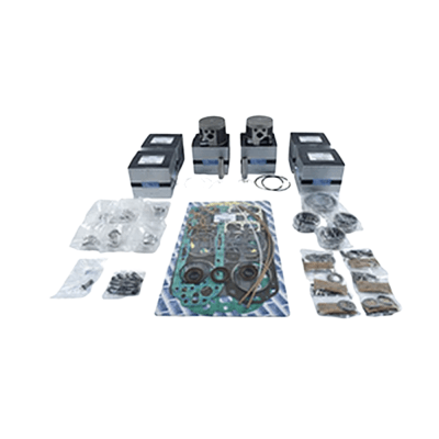 New .010 Over Carbureted Powerhead Rebuild Kit Compatible With Mercury 6 Cyl 3.501 Bore 2.5L 200Hp thumbnail 2