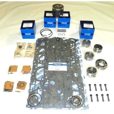 New 4 Cyl Standard Powerhead Rebuild Kit Compatible With Mercury 4 Cyl 3.500 Bore Looper 100-125Hp thumbnail 2