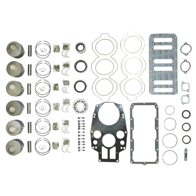 New Powerhead Rebuild Kit Compatible With Mariner By Part Numbers 100-51-12 thumbnail 2