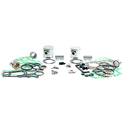 New .040 Over Powerhead Rebuild Kit Compatible With Mercury 2 Cyl 2.562 Bore Mercosil Block 15-25Hp thumbnail 2