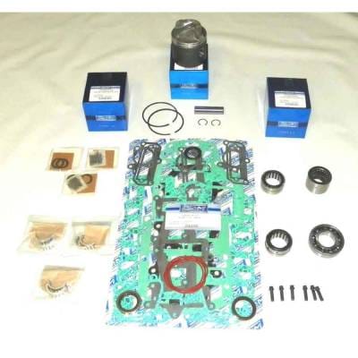 New .020 Over 3.395" Powerhead Rebuild Kit Compatible With Chrysler / Force 3 Cyl 3.375 Bore Top thumbnail 2