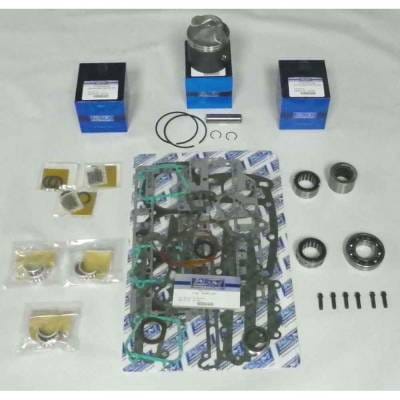 New .020 Over 3.395" Powerhead Rebuild Kit Compatible With Chrysler / Force 3 Cyl 3.375 Bore Top thumbnail 2