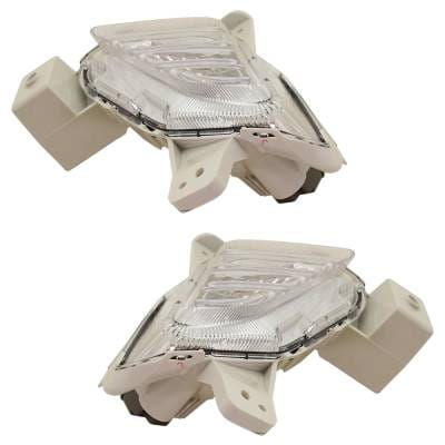 New Pair Of Driving Light Compatible With Hyundai Sonata Se Sonata Eco 2018-2019 Hy2562106 Hy2563106 thumbnail 12