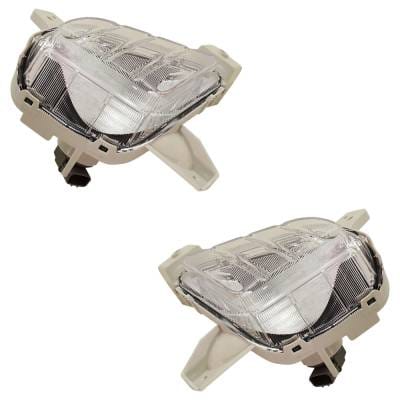 New Pair Of Driving Light Compatible With Hyundai Sonata Se Sonata Eco 2018-2019 By Hy2563106 thumbnail 4