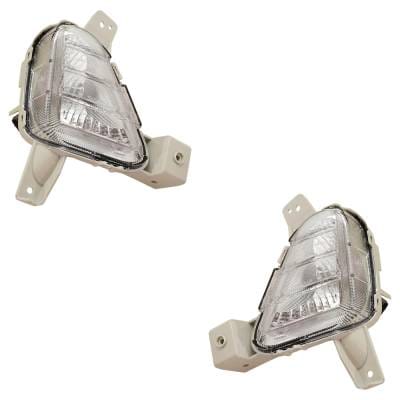 New Pair Of Driving Light Compatible With Hyundai Sonata Se Sonata Eco 2018-2019 By Hy2562106 thumbnail 2