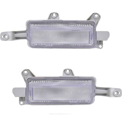 Pair Of Back Up Light Compatible With Hyundai Santa Fe Limited Tech Hibrida Sport Utility Santa Fe thumbnail 2