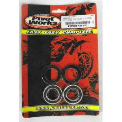 New Front Wheel Bearing Kit Compatible With Kawasaki Kx-F 250Cc 2004-2022 Kx 250Cc 1993-2007 By Part thumbnail 2