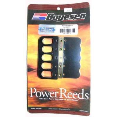 New Reed Valve Compatible With Mercury 6 Cyl 3.501 Bore 2.5L Efi 175Cc 1991-1995 6 Cyl 3.375 Chrome thumbnail 2