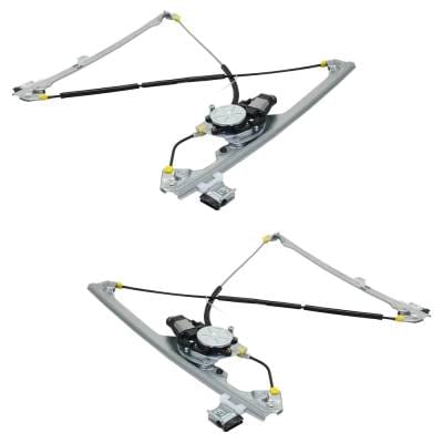 New Front Left And Front Right Window Regulator Compatible With Chevrolet Avalanche 1500 Ls 8 Cyl thumbnail 3