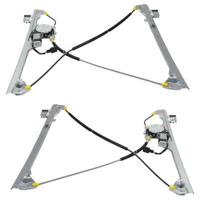 New Front Left And Front Right Window Regulator Compatible With Chevrolet Suburban 2500 Ls 8 Cyl thumbnail 12