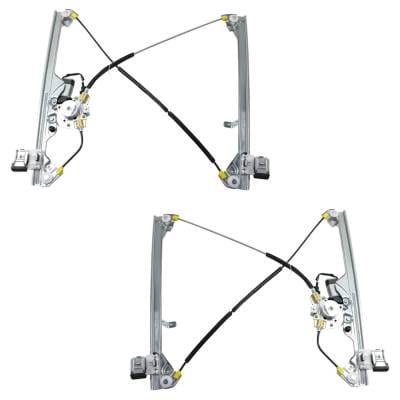 New Front Left And Front Right Window Regulator Compatible With Chevrolet Avalanche Black Diamond Ls thumbnail 10