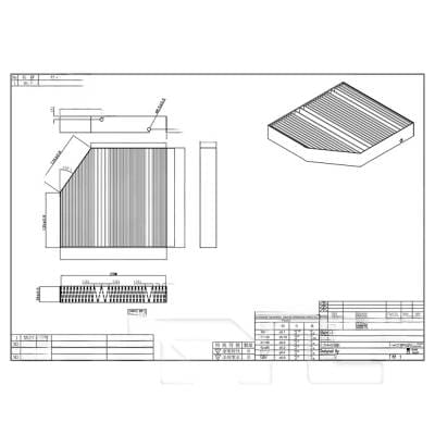 Cabin Air Filter Compatible With Mercedes-Benz C63 Amg Base 6.3L V8 6208Cc Sedan Glc43 Amg 4Matic thumbnail 4