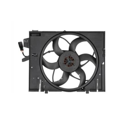 New A/C Condenser Fan Assembly Compatible With Bmw 525I By Part Numbers 850126 17427526824 7526824