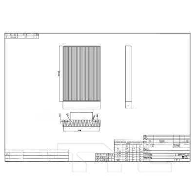 Cabin Air Filter Compatible With Freightliner Mercedes-Benz Sprinter 515 Cdi Standard Passenger Van thumbnail 4