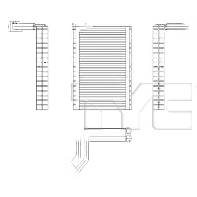 New A/C Evaporator Core Compatible With Dodge Mitsubishi Mirage G4 Carbonite Edition Sedan 1.2L L3 thumbnail 3