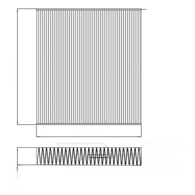Cabin Air Filter Compatible With Mercedes-Benz Glb250 Base Sport Utility 2.0L L4 1991Cc Cla35 Amg thumbnail 4