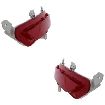 New Pair Of Reflector Compatible With Buick Envision Premium Sport Utility Envision Base Sport thumbnail 6
