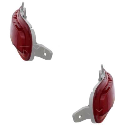 New Pair Of Reflector Compatible With Buick Envision Premium Sport Utility Envision Base Sport thumbnail 8