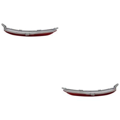 New Pair Of Reflector Compatible With Buick Envision Premium Sport Utility Envision Base Sport thumbnail 12