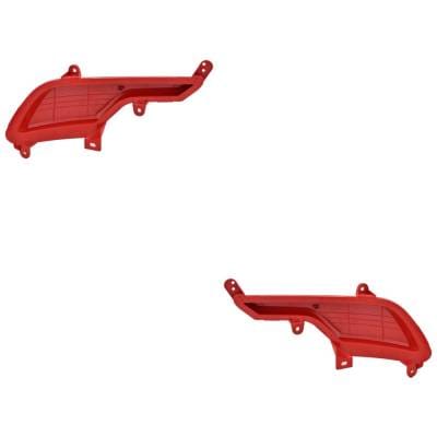 Pair Of Reflector Compatible With Hyundai Santa Fe Sport Premium Sport Utility Santa Fe Sport Se thumbnail 4