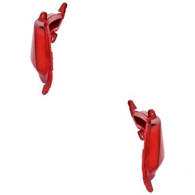 Pair Of Reflector Compatible With Hyundai Santa Fe Sport Premium Sport Utility Santa Fe Sport Se thumbnail 8