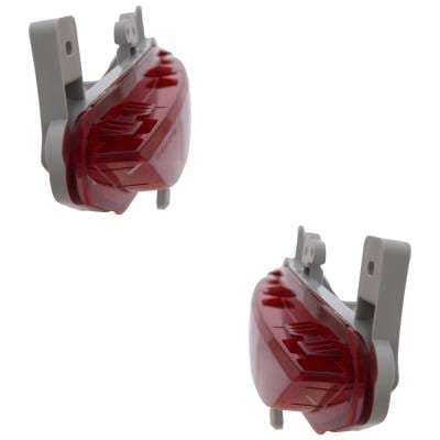 New Pair Of Reflector Compatible With Buick Envision Premium Ii Sport Utility Envision Cxl Sport thumbnail 6