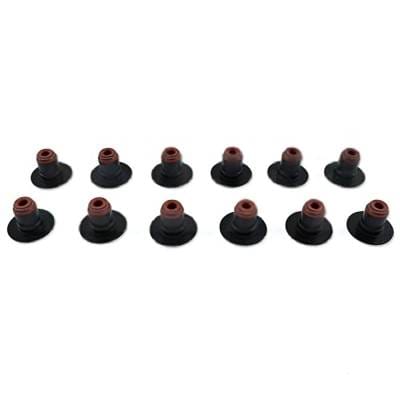 New Pack Of 12 Valve Stem Seal Compatible With Can-Am Sea-Doo Gti Ltd 1503Cc Maverick R Max X 1000Cc thumbnail 2