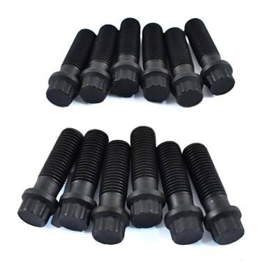 New 12 Pack Of Bolt Compatible With Yamaha 3 Cyl Jet 90 Hp 4 Cyl 3.544 Bore 130 Hp thumbnail 2