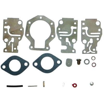 New Carburetor Kit Compatible With Johnson/Evinrude 2 Cyl 6 Hp 2 Cyl 2.188 Bore Cross Flow 9.9 Hp 2 thumbnail 2