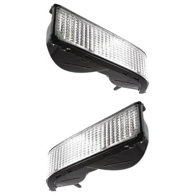 New Pair Of Daytime Running Lights Compatible With Chevrolet Gmc 1988-2002 By Part Numbers 5974338 thumbnail 4
