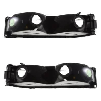 New Pair Of Daytime Running Lights Compatible With Chevrolet Gmc 1988-2002 By Part Numbers 5974338 thumbnail 8