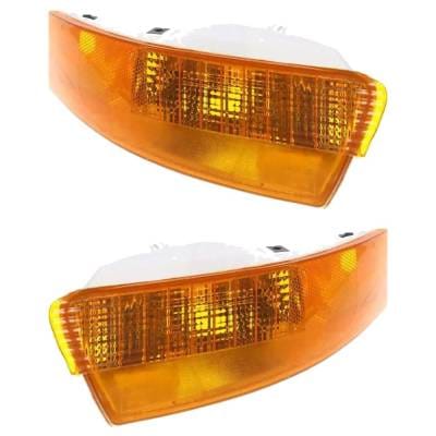 New Pair Of Daytime Running Lights Compatible With Chevrolet Camaro 3.4L 3.8L 5.7L 1993-2002 By Part thumbnail 4