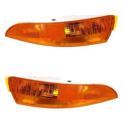 New Pair Of Daytime Running Lights Compatible With Chevrolet Camaro 3.4L 3.8L 5.7L 1993-2002 By Part thumbnail 6