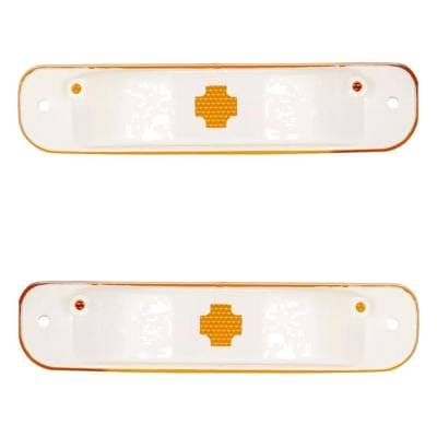New Pair Of Daytime Running Lights Compatible With Chevrolet Gmc 1973 1974 1975 1976 1977 1978 1979 thumbnail 2