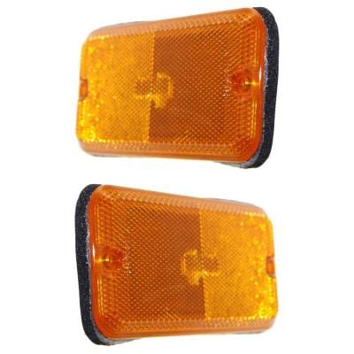 New Pair Of Daytime Running Lights Compatible With Chevrolet Gmc G10 G20 G30 G1500 G2500 G3500 thumbnail 2