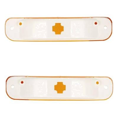 New Pair Of Daytime Running Lights Compatible With Chevrolet Gmc 1973 1974 1975 1976 1977 1978 1979 thumbnail 6