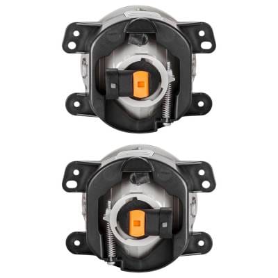 New Pair Of Daytime Running Lights Compatible With Chrysler Dodge Jeep 300 Magnum Pt Cruiser thumbnail 4