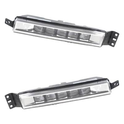 New Pair Of Daytime Running Lights Compatible With Honda Accord 2.0L 2.4L 3.5L 2016 2017 By Part thumbnail 2