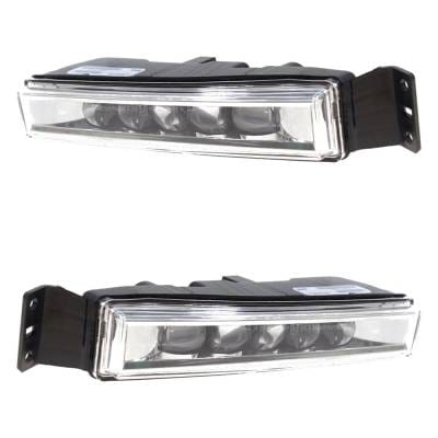 New Pair Of Daytime Running Lights Compatible With Honda Accord 2.0L 2.4L 3.5L 2016 2017 By Part thumbnail 4