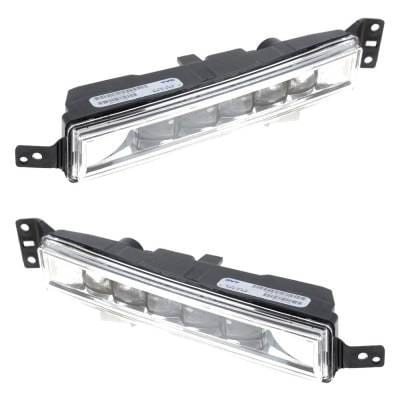 New Pair Of Daytime Running Lights Compatible With Honda Accord 2.0L 2.4L 3.5L 2016 2017 By Part thumbnail 6